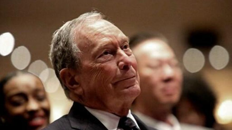 El multimillonario estadounidense Michael Bloomberg
