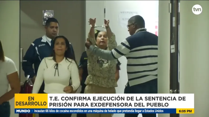 Confirman sentencia para exdefensora del pueblo Patria Portugal