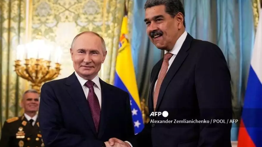 Vladimir Putin y Nicolás Maduro sostuvieron reunión.
