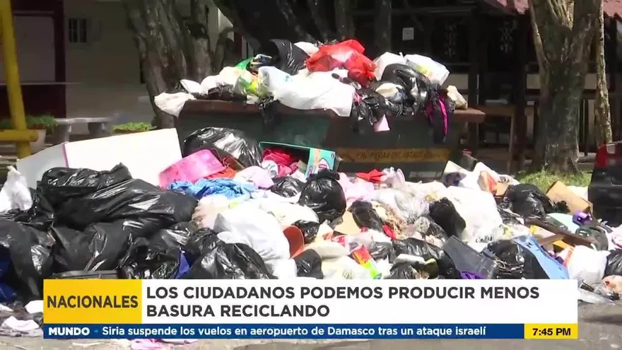 ¿Cómo podemos producir menos basura y reciclar desde casa?