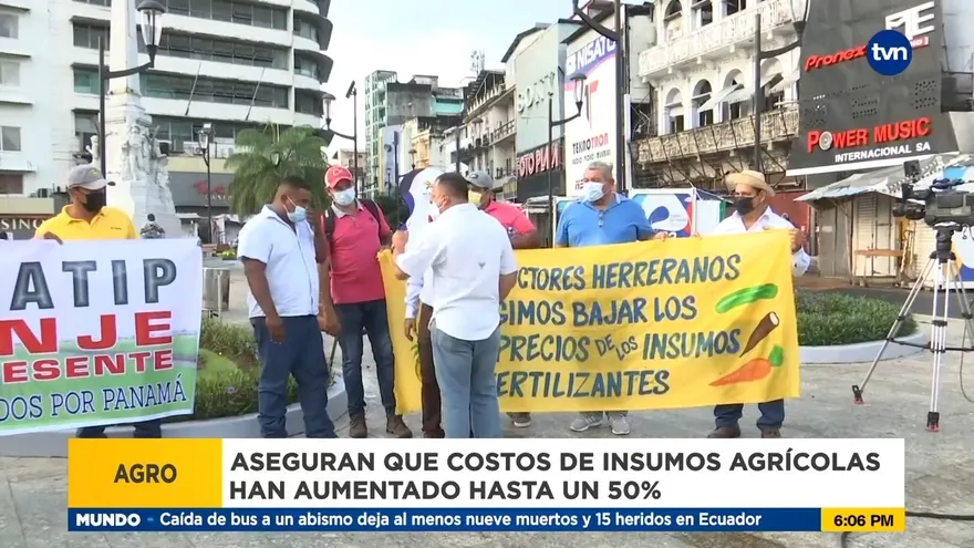 Productores se quejan por alza de insumos agrícolas