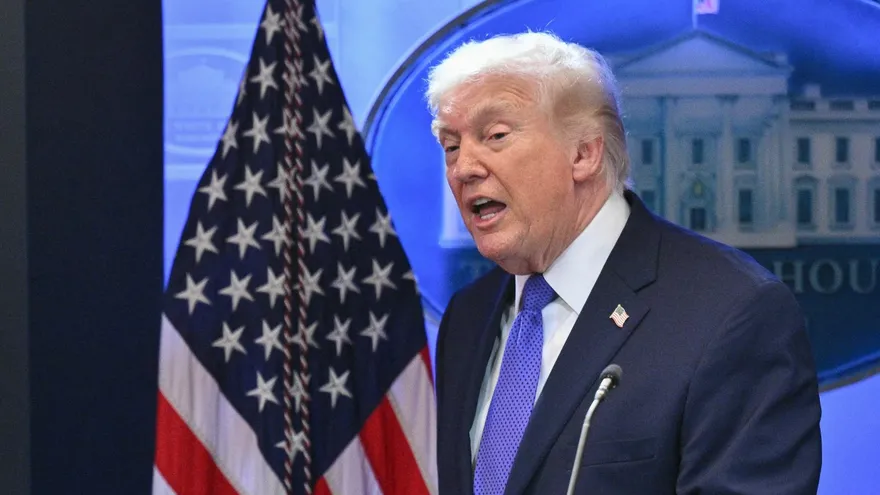 Donald Trump, presidente de los Estados Unidos.