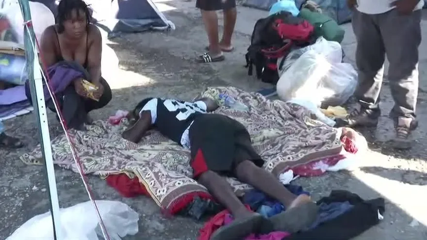 Reportan un migrante africano enfermo