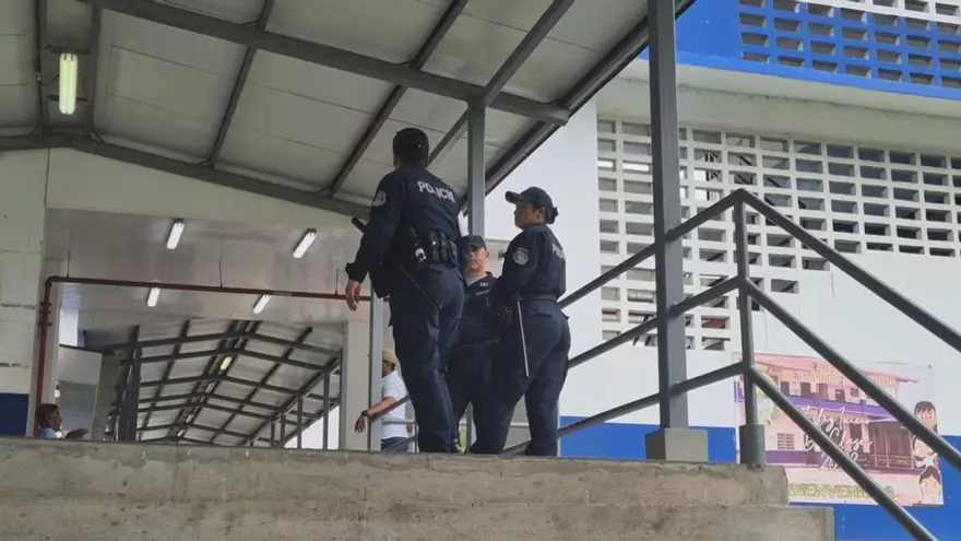Estudiante tenía en su poder un arma de fuego y municiones dentro del Colegio Harmodio Arias Madrid en Chame.