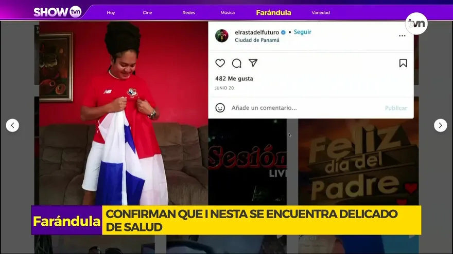 I Nesta se encuentra delicado de salud y recluido en el hospital Santo Tomás