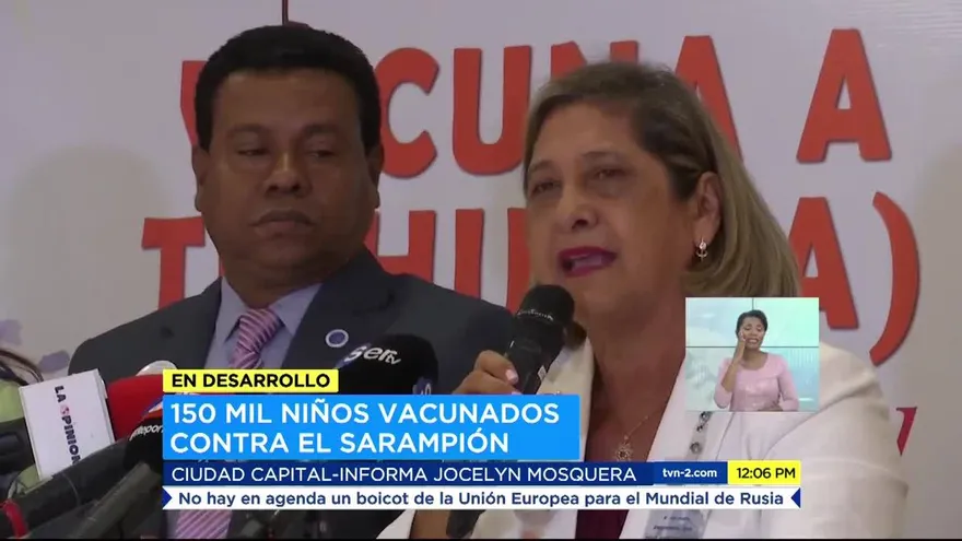 Piden vacunar a niños contra el sarampión