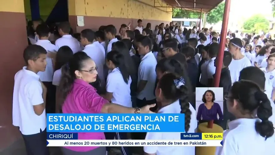 Se registra nuevo sismo en Chiriquí