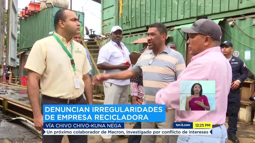 Tomarán acciones por recicladora en Kuna Nega