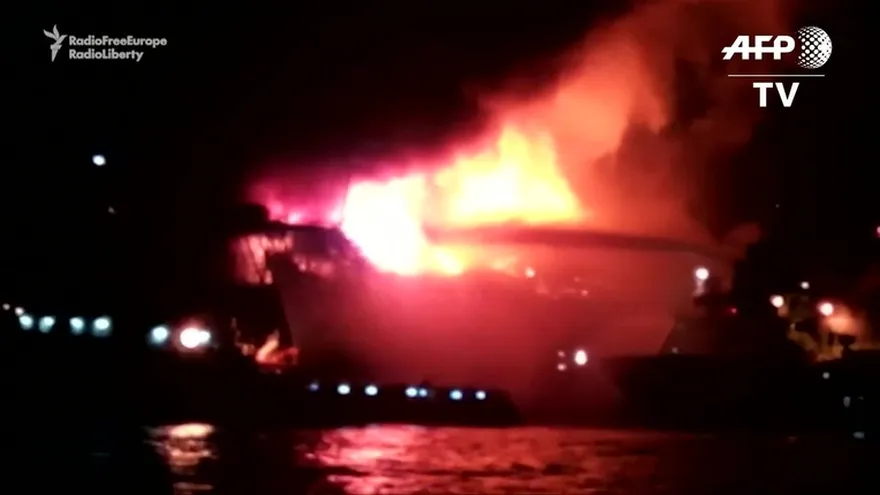 7 muertos tras incendio en plataforma petrolera de Azerbaiyán