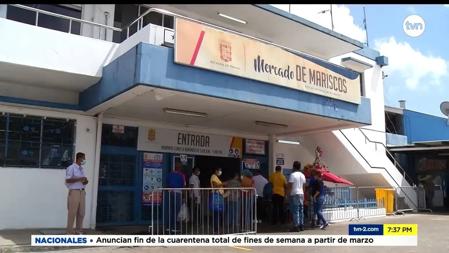 Primer viernes de Cuaresma en el Mercado de Mariscos