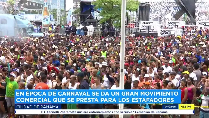 Estafadores están en el acecho en días de Carnaval