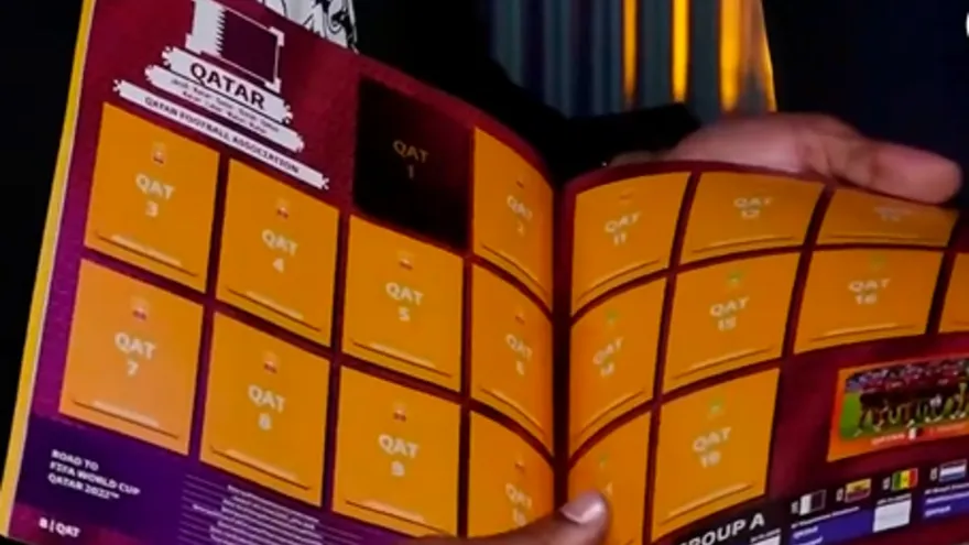 Presentación del álbum Panini Catar 2022