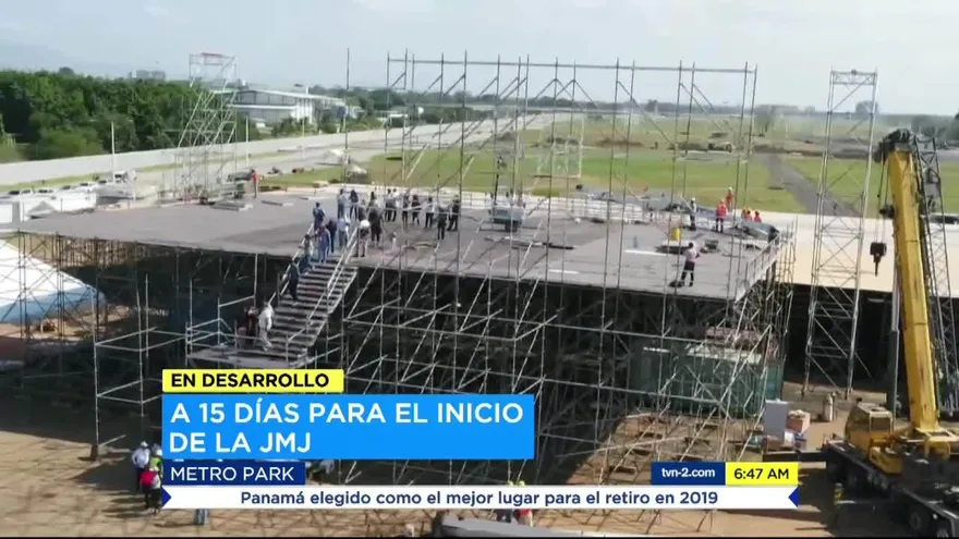 Avanzan trabajos en el Campo San Juan Pablo II